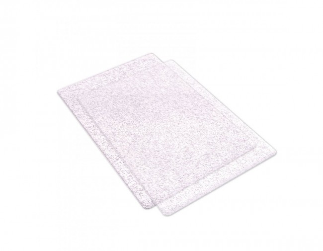 Lõikeplaadid,2tk,Silver Glitter