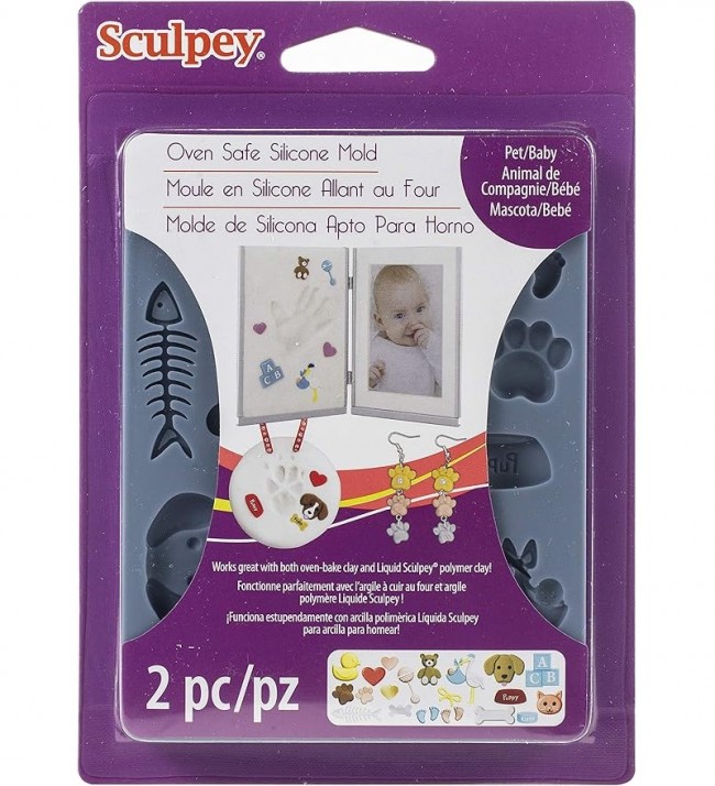 Silikoonvormid Sculpey Silicone Bakeable Mold --Pet/Baby 