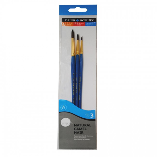 Pintslite Komplekt Simply (3Tk #1) Kaamel, Akvaer