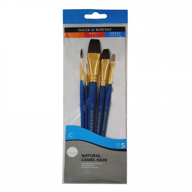 Pintslite Komplekt Simply  5Tk  Kaamel