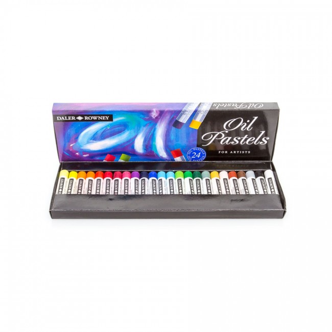 Õlipastelli Komplekt "Daler-Rowney", 24 Värvi