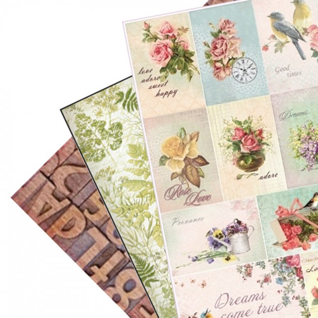 Scrapbooking paber 30x30 cm