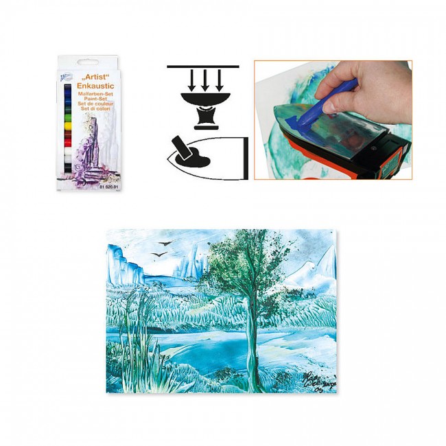 Enkaustika  Kriitide Komplekt"Artistica",14Tk