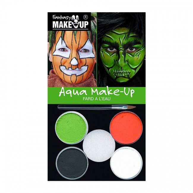 HALLOWEEN Make UP, Näovärvid 4Tk.  Kõrvits