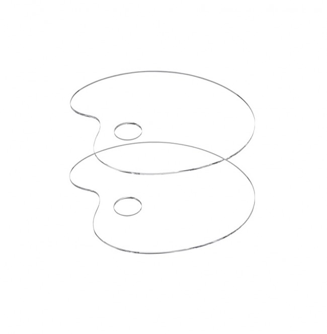 Läbipaistev Palett 40x28x 0.2cm
