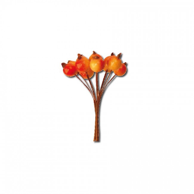 12 Orange-Yellow Berries Bouquet