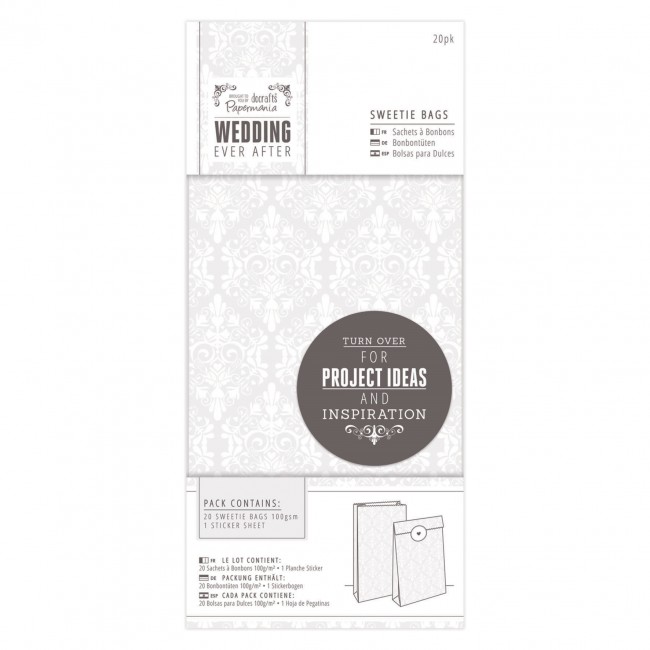 Kommikotid (20tk) - Wedding - Damask