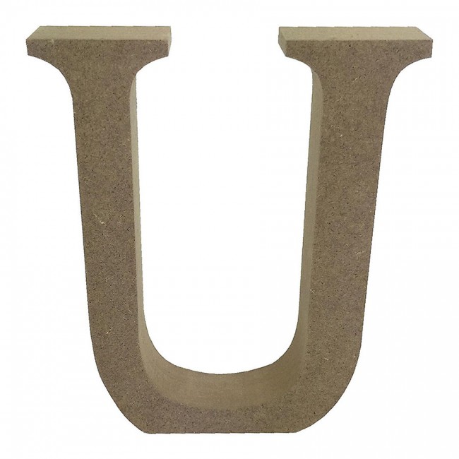 Mdf Letter Blank  U