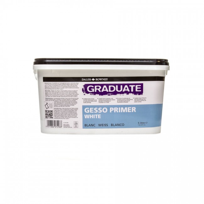 Akrüülkrunt  Gesso Daler-Rowney 5L, Valge