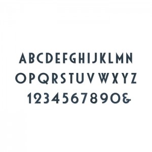 -50%Bigz XL Alphabet .Deco by Tim Holtz