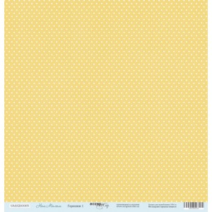 Single side cardstock 30x30 190 gsm  Our baby Polka Dots 1
