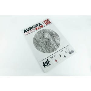 Joonistusalbum AURORA Smooth&Matt  A3,160gsm 20lh