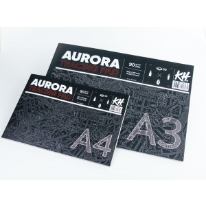 Kalkapaber plokis AURORA A4 ,90gsm, 50 lehte