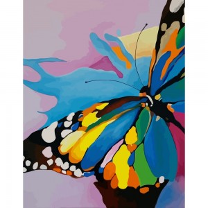 Maalimiskomplekt numbrite järgi : „Bright Butterfly“, 35х45cm,
