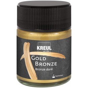 Metallikvärv  KREUL Liquid Bronze GOLD 50ml