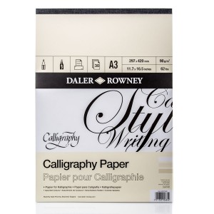 Kalligraafia Plokk A3 "Daler-Rowney"