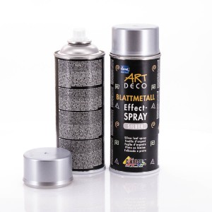 Aerosoolvärvid, Art Deco Metal Effect-Spray Silver 400Ml