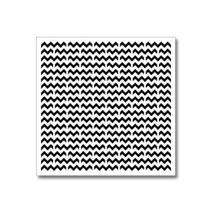 Stencil-Mask Chevron Pattern 15,2*15,2Cm Thickness 0,15Mm