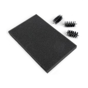 Replacement Die Brush Rollers & Foam Pad For Wafer-Thin Dies
