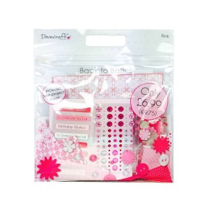 Dovecraft Back To Basics Goody Bag  Pink