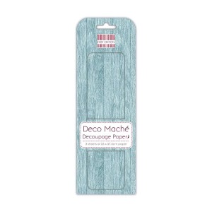 First Edition Fsc Deco Mache  Blue Wood