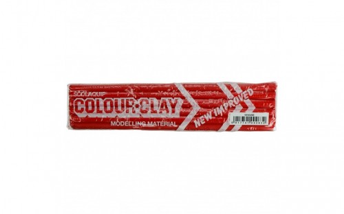 Plastiliin SCOLA Colour Clay 500g. Light Red