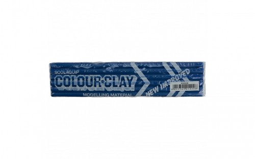 Plastiliin SCOLA Colour Clay 500g. Dk.Blue