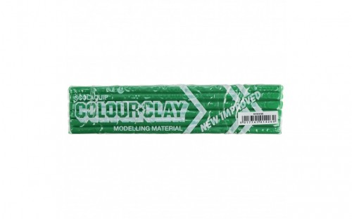 Plastiliin SCOLA Colour Clay 500g. Dk.Green