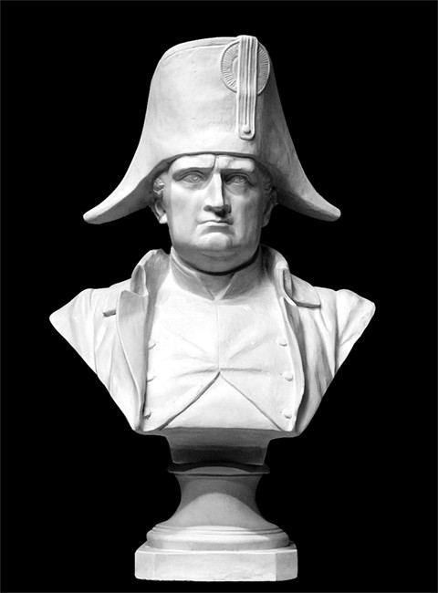 Kipskuju Napoleoni pea 36*21*53cm  