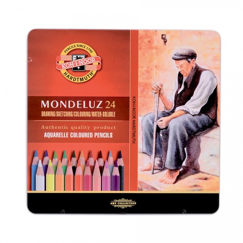Akvarellipliiatsite Komplekt "Mondeluz"  24Tk  K/Kvaliteet