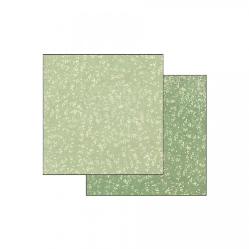 Scrapbookingu Paber 30X30 -  Texture Leaves On Green Background