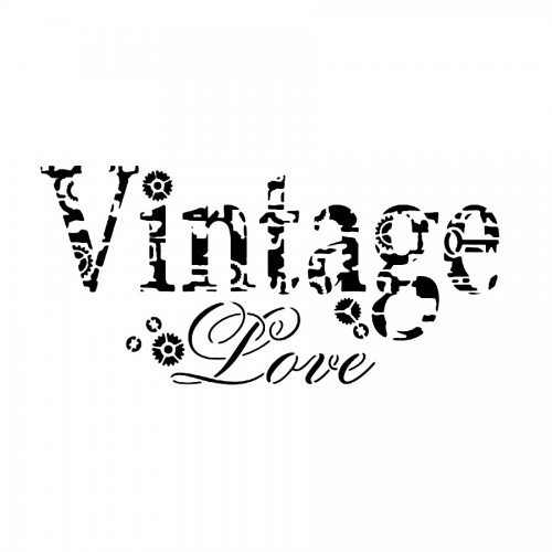 Sabloon  A4  ,Vintage Love ,Viva Decor