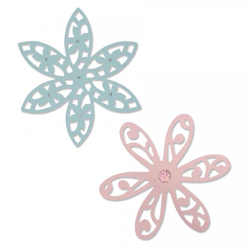 -50%Thinlits Die Set 2Pk Intricate Delightful Daisy By Emily Atherton