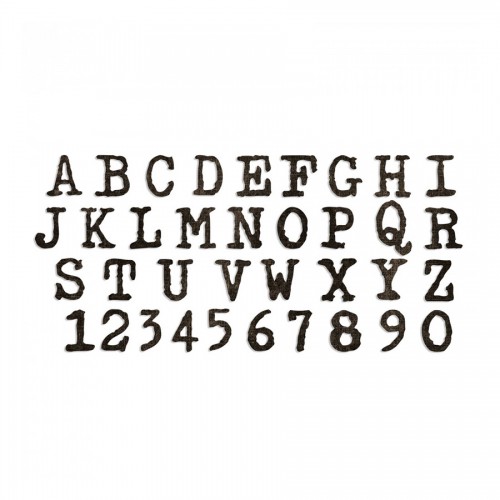 -50%Bigz Xl Alphabet Die Typo Upper By Tim Holtz