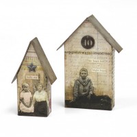 -50%Bigz L Die Tiny Houses By Tim Holtz
