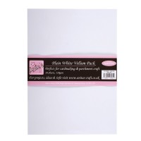 A4 "Parchment Vellum" paber  10tk - Plain White