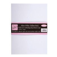 A4 "Parchment Vellum" paber  10tk - Plain White