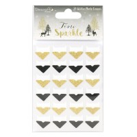 Fotonurgad glitteriga,24tk Time to Sparkle