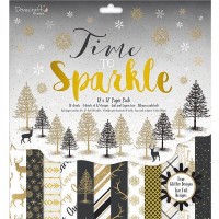 30x30cm paberiplokk  Time to Sparkle