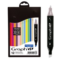 Komplekt GRAPH'IT Marker 12tk  - Home & Fashion