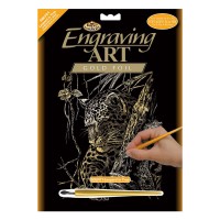 Gravüürikomplekt Leopard