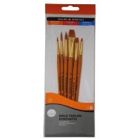 Pintslite Komplekt Simply 6Tk#.1 (Sünteetika)