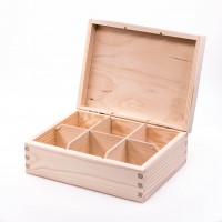 S0300-6 Pakiteekarp 6 Lahtriga. 220X165X78Mm
