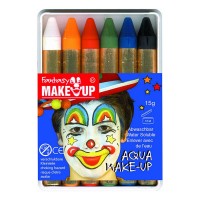 Body - Art Maaling, Aqua Make Up Komplekt 6Tk