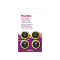 Sculpey Texture Wheel Head 4 P