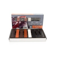 Pastelli Komplekt  8Tk Assort, Cretacolor