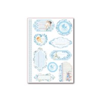 Labels A5 -   Baby Light Blue