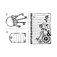 Sabloon A4 "Notes"