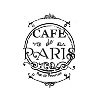 Sabloon G Cm.21X29,7 Cafe De Paris