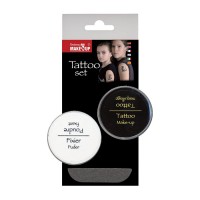Body - Art Maaling, Tatoo-Make Up +Pulber Komplekt  Art.37206
